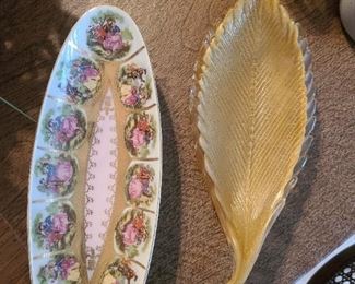 Story Plate, leaf dish
