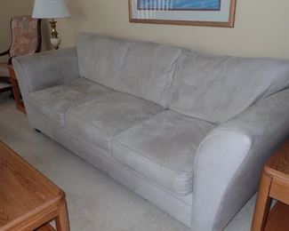SUEDE BEAUTIFUL SOFA