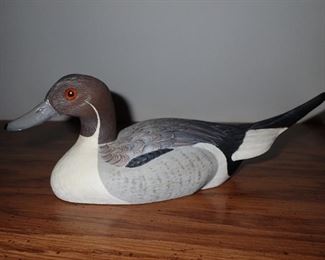 CARVED PINTAIL DUCK