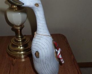 RESIN CHRISTMAS DUCK