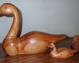 CARVED DUCKS