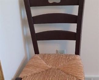 SIDE CHAIR RUSH SEAT