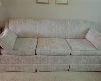 SOFT FLORAL SOFA NEW CONDITION