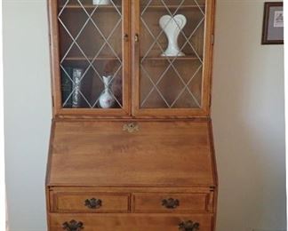 DROP DESK SECRETARY WITH DRAWER STORAGE