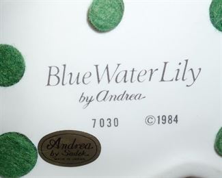 BLUE WATER LILY BY ANDREA