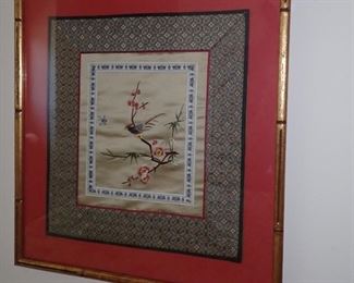 ASIAN FRAMED WALL ART