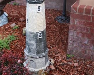 Lighthouse lawn decor!