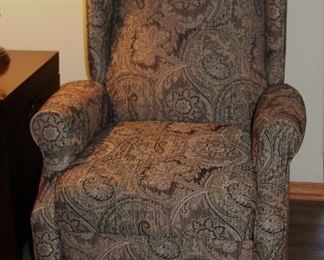 High back, push back reclining chairs.