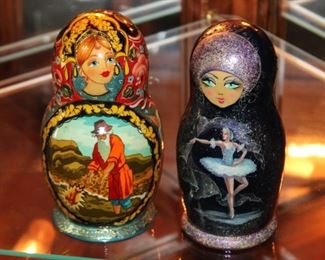 Hand Painted nesting dolls
