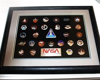 NASA Space Shuttle Mission Insignias,  Crew Enameled Pin Series.