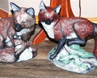 Fox Figurines