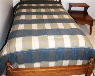 Oak Twin Bed