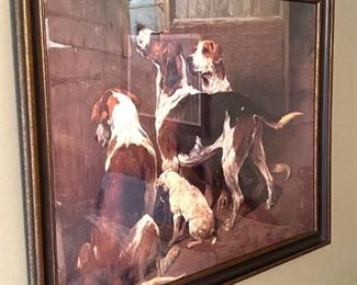 Hounds Equestrian Artwork