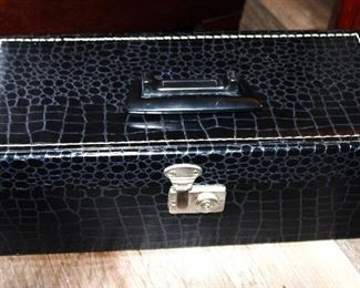 Vinyl eight track case.