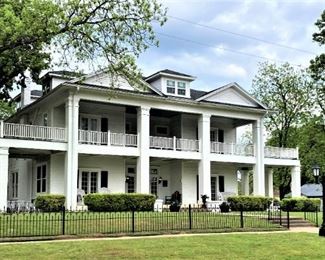 This 1909 Noble Manor in Mineola, Texas, sold quickly. Downsizing contents will be sold.