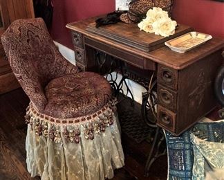 Vintage sewing machine