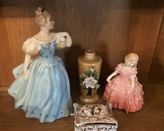 Lady figurines