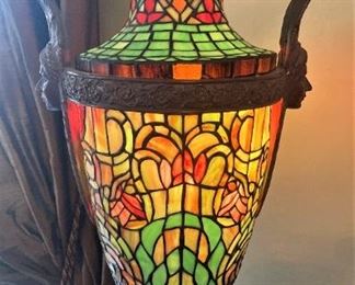 Beautiful stain glass lamp
