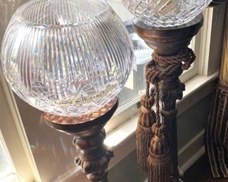 Rose bowls on stands