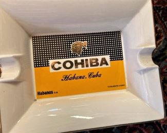 Luxury Cohiba cigar ashtray  (Havana, Cuba)