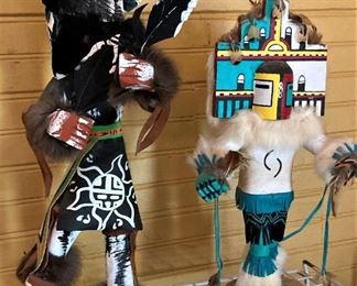 More Kachina dolls 