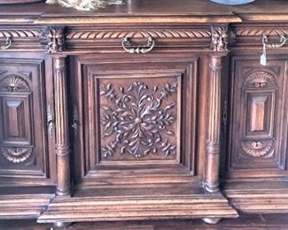 Beautiful carved wood