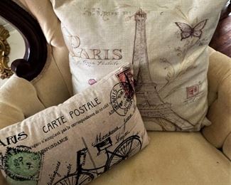 Paris pillows