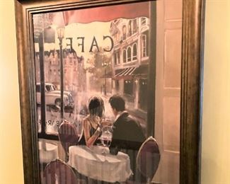 Paris Café art
