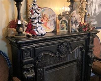 One of the many fine mirrors in the home.