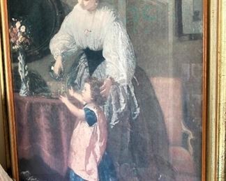 Mother and child art