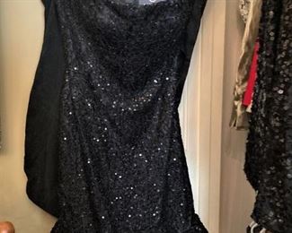 One of several exceptional evening dresses