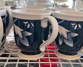 Some of the many coffee cups