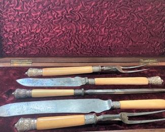 Vintage knife set