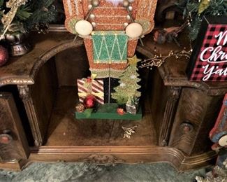 A vintage vanity dresser is under there!