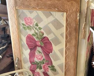 Hand-painted cabinet