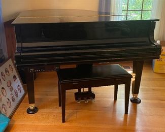 1______$15,000
Piano Yamaha GC1 with Yamaha player - Serial 6334279 - Polished Black Ebony.  Approx 2007 manufacture year. 