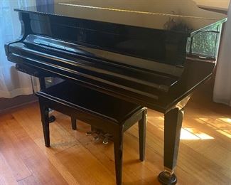 1______$15,000
Piano Yamaha GC1 with Yamaha player - Serial 6334279 - Polished Ebony.  
