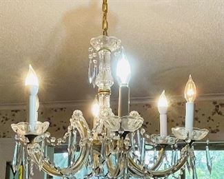 5______$275 
Chandelier Crystal 6 arms 