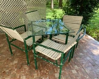 $100 As is Patio set 