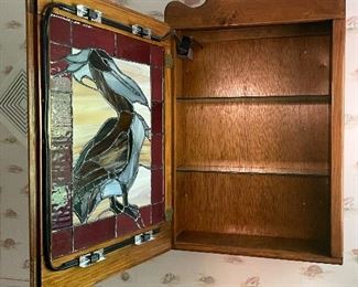 $100 Pelican medicine cabinet , has lights inside 