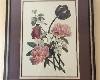 NOW $40 Pair of botanical prints 30Tx24W...$80