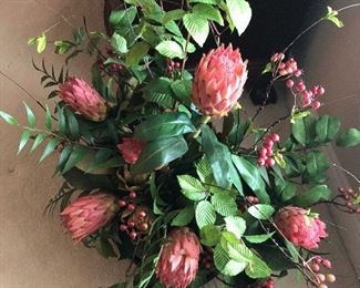 $120 pink pine cone floral arrangement   Now $60