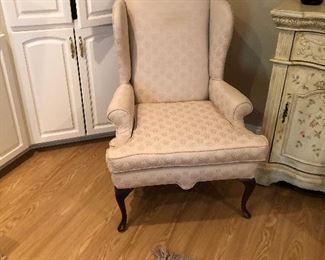 Pair Wing back chair 40Tx 29W...$160