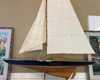Wood Sailboat