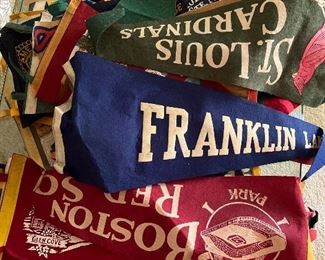 Vintage 70's pennants