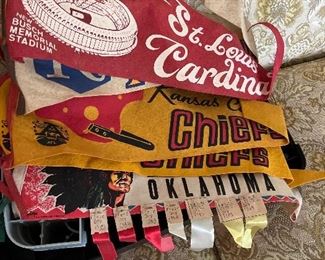 Vintage 70's pennants