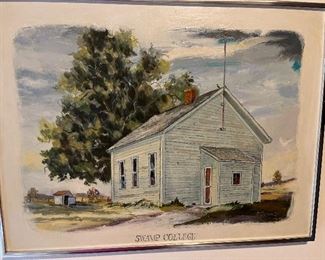 old schoolhouse in Iowa