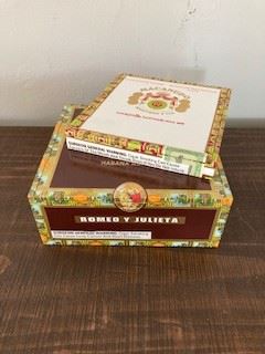 Two Cigar Boxes (Lot D)