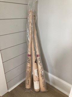 Three New Baseball Bats - 2 Rawlings and 1 Mizuno
