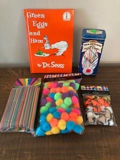Kid's Lot- Book, Game, Arts & Crafts